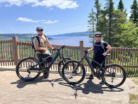 Vélo, électrique, nature, Chicoutimi, Saguenay, Sainte-Rose-du-Nord