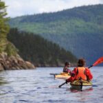 Kayak, fjord, Saguenay
