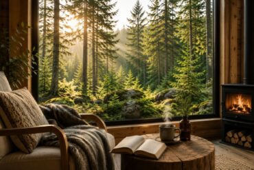 Bienfaits forêt santé, séjour bien-être Québec, vacances santé nature, déconnexion nature Québec, séjour ressourcement Saguenay, forêt boréale Québec, hébergement nature Fjord du Saguenay, Auberge du Cap au Leste, escapade bien-être Québec, vacances nature Saguenay