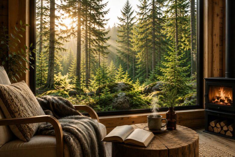 Bienfaits forêt santé, séjour bien-être Québec, vacances santé nature, déconnexion nature Québec, séjour ressourcement Saguenay, forêt boréale Québec, hébergement nature Fjord du Saguenay, Auberge du Cap au Leste, escapade bien-être Québec, vacances nature Saguenay